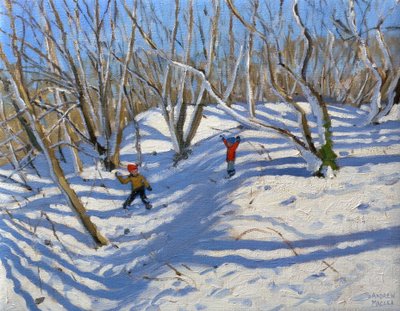 Spring Snow, Newhaven Derbyshire, 2008 by Andrew Macara